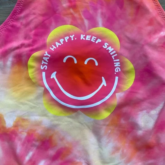 Zara Kids Pink and Orange Tie-Dye One piece/ size SIZE 13-14 см 164 Host Pick ⭐️ - Picture 2 of 5